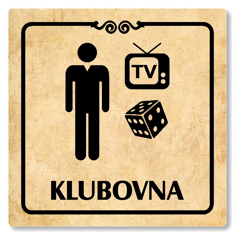 Klubovna, 148x148mm, pergamen, Texas